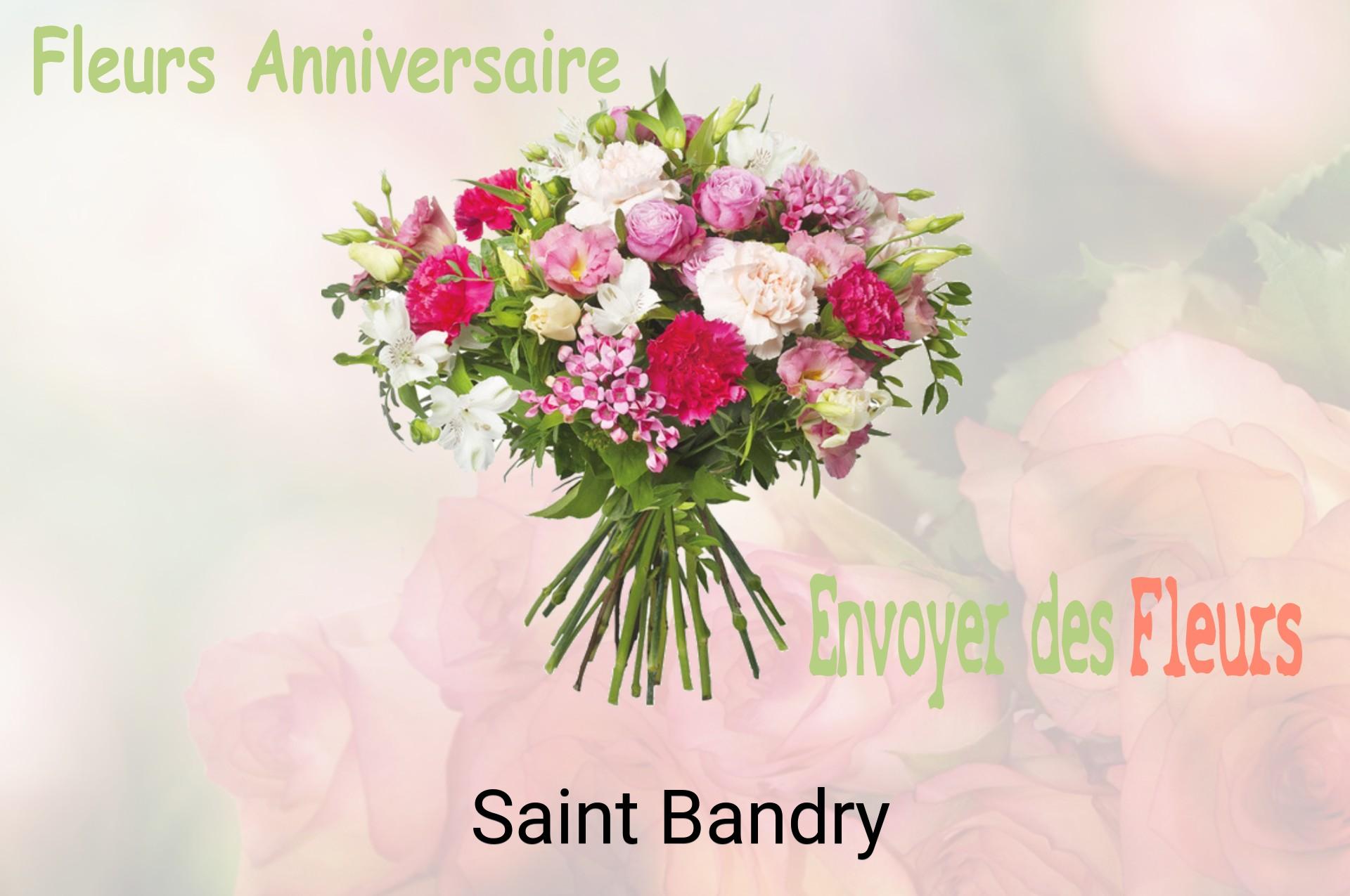 Bouquet de fleurs d’anniversaire livré à Saint-Bandry